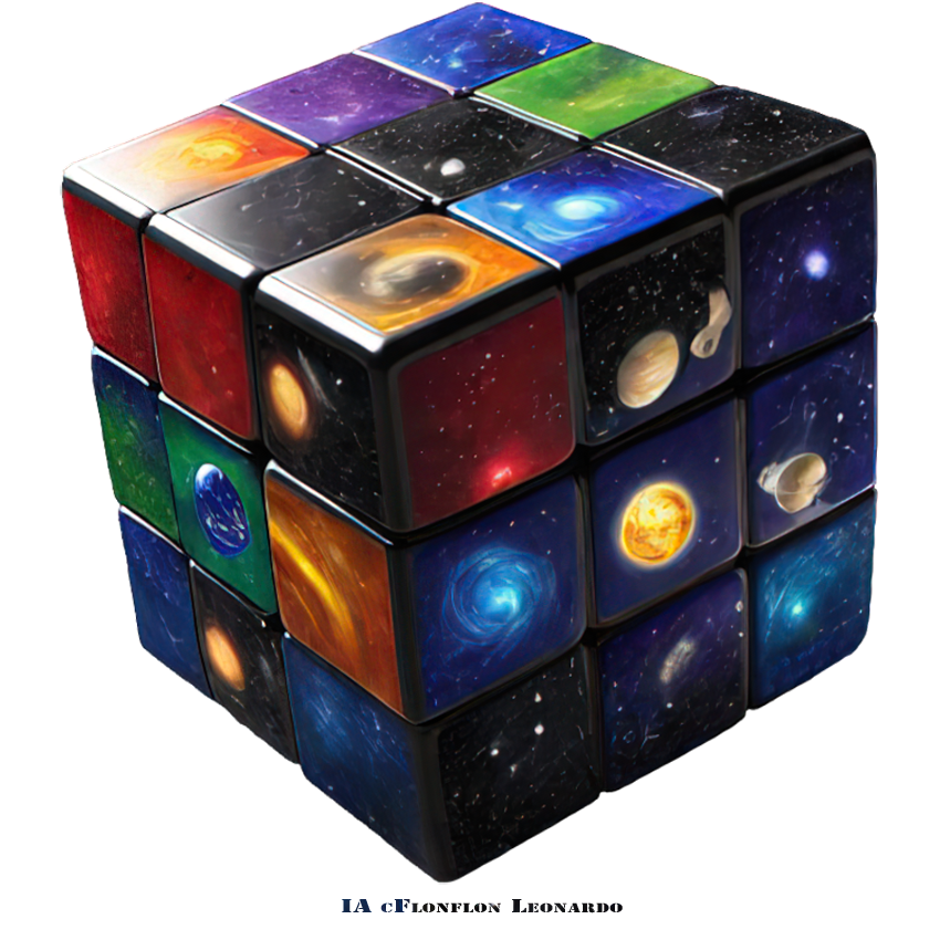 Rubik's Cube atypique (Le Miroir des fantaisies)