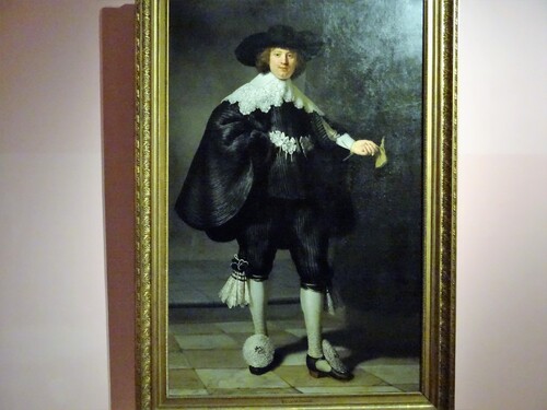 Galerie de portraits au Rijksmuseum d'Amsterdam (Pays-Bas)