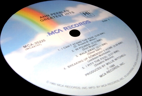 Ann Peebles : CD " Ann Peebles' Greatest Hits " MCA Records MCAD-25225 [ US ]