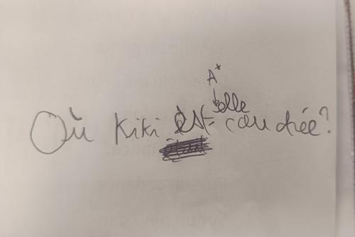 production d'écrit: les brouillons de J K Rowling