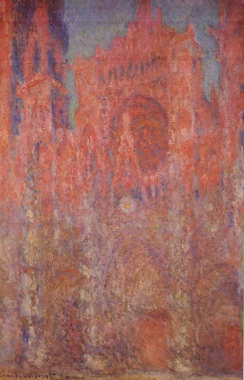 La cathédrale de Rouen de Claude Monet