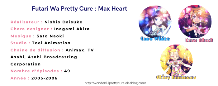 Pretty Cure Max Heart : fiche de présentation 