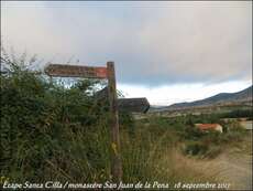 (J18) Santa-Cilia / monastère San Juan de la Pena _14km_ 18 septembre 2013