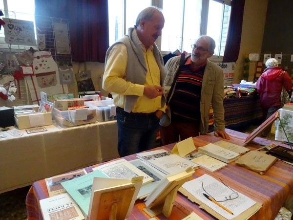La quatorzième édition "Des livres au village" a eu lieu  dimanche 12 octobre à Recey sur Ource