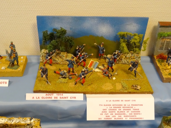 La Grande Guerre présentée en dioramas...