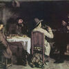 Gustave Courbet , après le dîner à Ornans , 1849