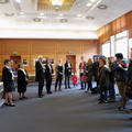 Mars : accueil  à la Mairie de collégiens allemands reçus au collège Jules Verne