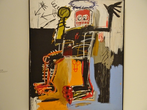 Suite de l'exposition consacrée à Basquiat à la fondation Vuitton (photos)