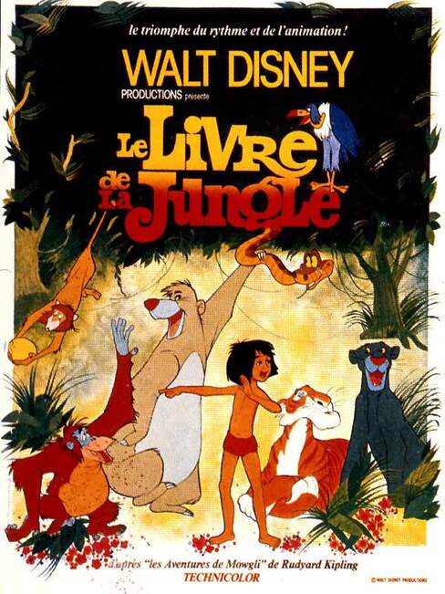 Le Livre de la jungle - film 1967 - AlloCiné
