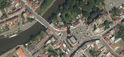 Comines - Centre-ville en 2012 (remonterletemps.ign.fr)