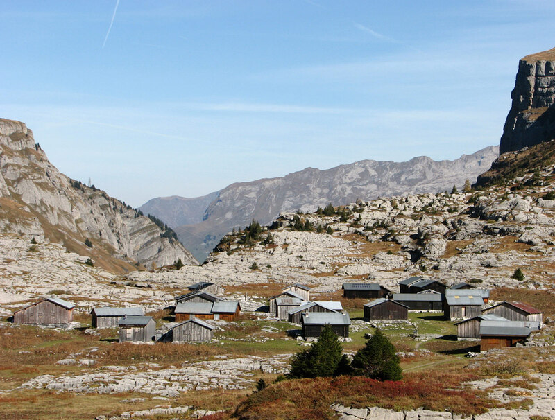 Petits chalets de Haute-Savoie