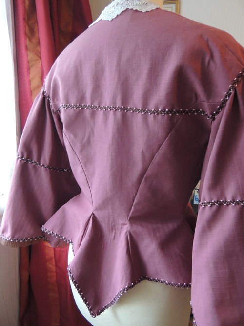 Robe 19ème - Inspiration Dr Quinn - robe rose épisode 1.