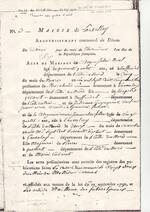 Le partage des biens de Julien Merel en 1835