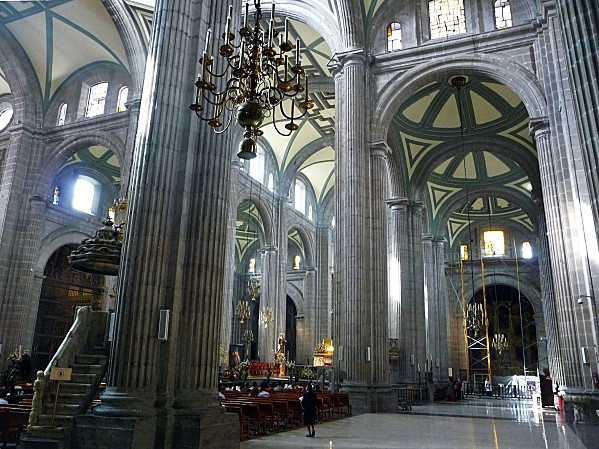 Mexico Cathédrale Intérieur (2)