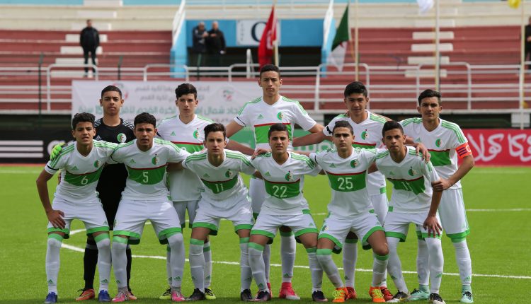 11.4.2018 UNAF U15 à Tlemcen EN-Tunisie 2-1