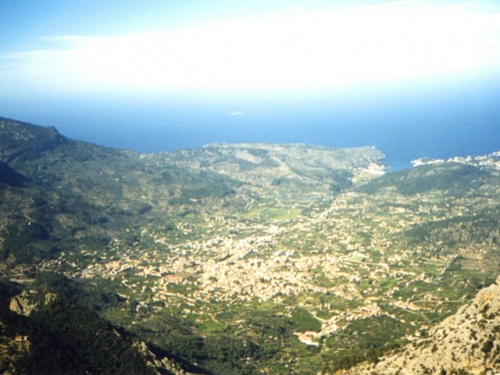 descente du col de soller vers Soller...