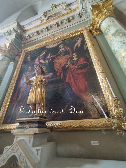 Bargemon, l'église Saint Étienne