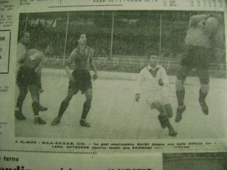 12.2.1956 à El Biar SCUEB-MCA 0-3