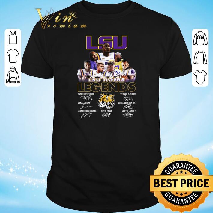 Funny LSU Tigers legends all signature shirt