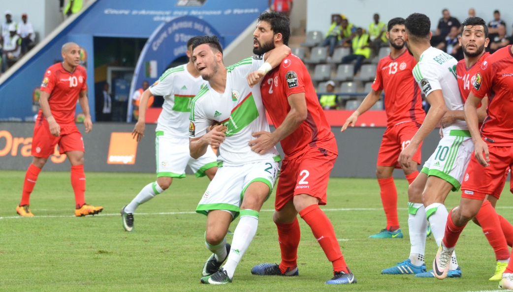 Jeudi 19.1.2017 CAN à Franceville Tunisie-EN 2-1