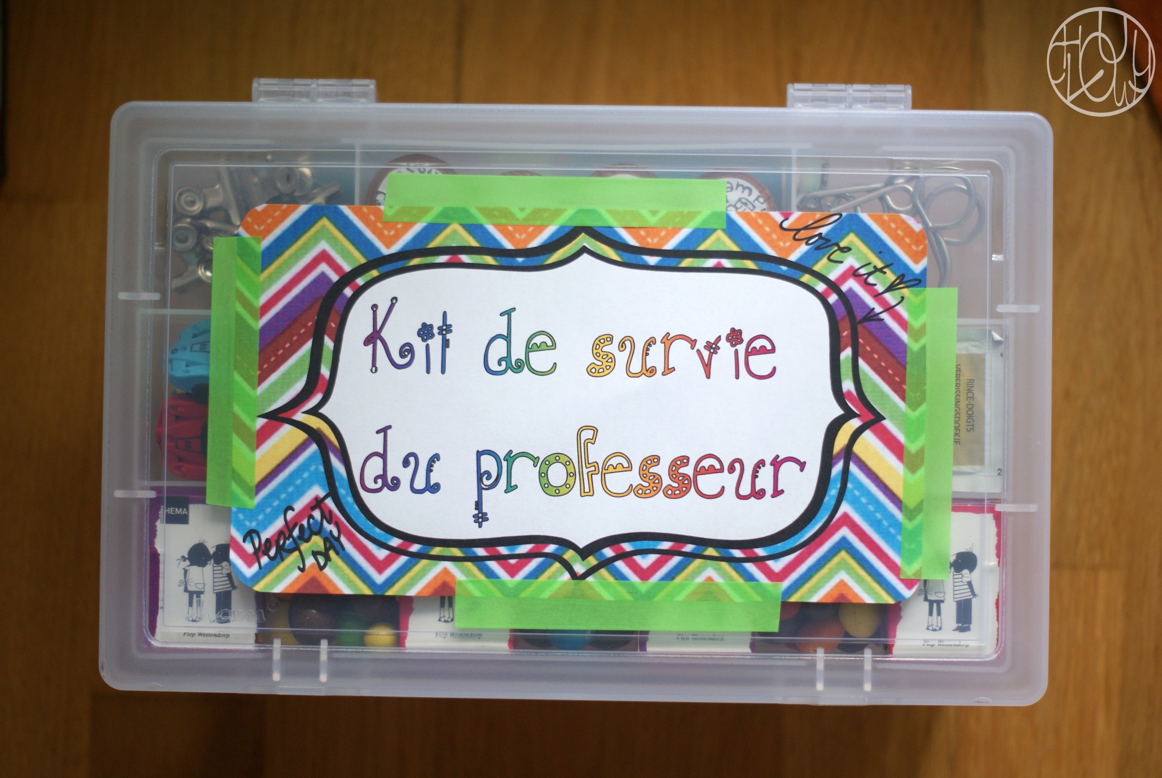 Kit de Survie du professeur (tuto inside) - Dans ma petite roulotte...