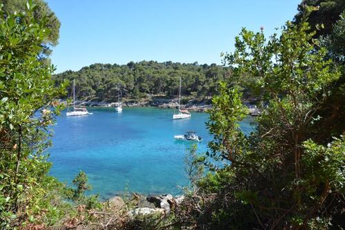 Le port de Portoc à Lokrum