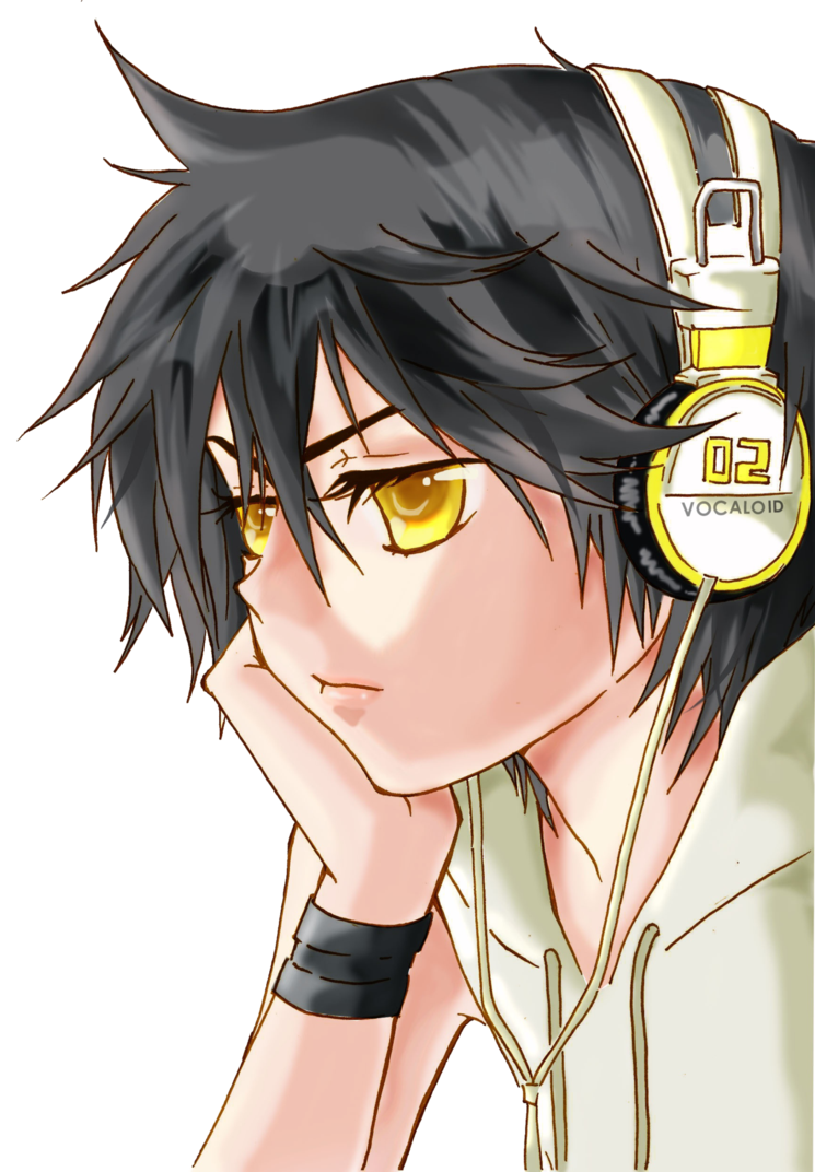 Anime Boy 1 (Render) by MinChan-Lee