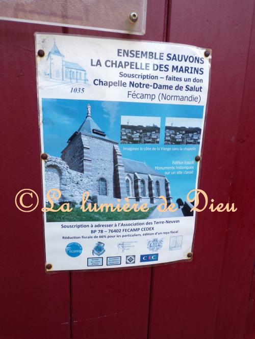 Fécamp, la chapelle Notre-Dame du Salut