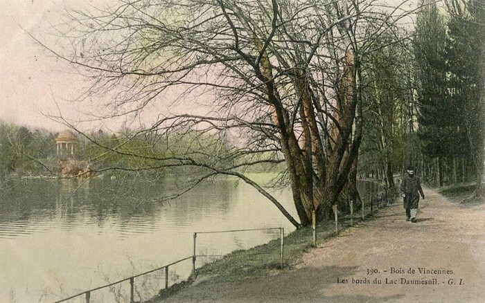  Bois de Vincennes. Les Bords du Lac Daumesnil