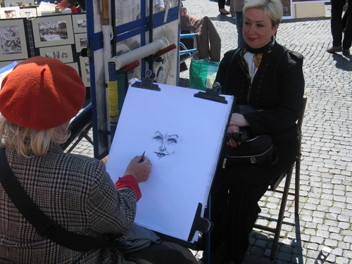 Artistes de rue.