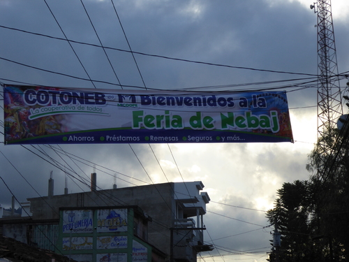 6ème jour (2) Huehuetenango, Nebaj + pub Mucoviscidose