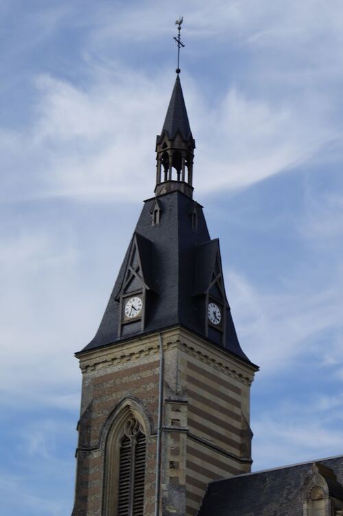 Saint Aubin de Luigné église