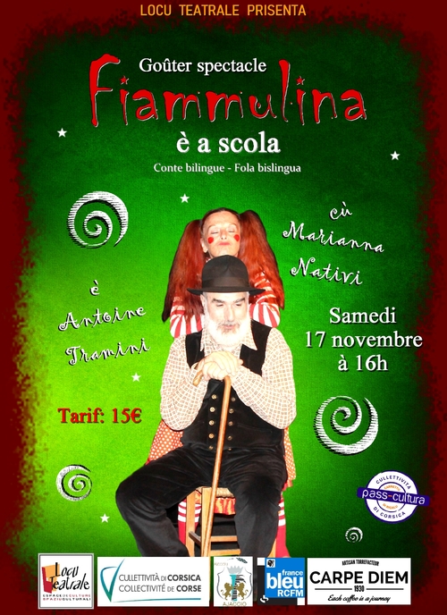 17 novembre 2018 - Goûter spectacle "Fiammulina è à scola"