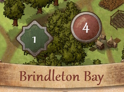 Carte de Brindleton bay