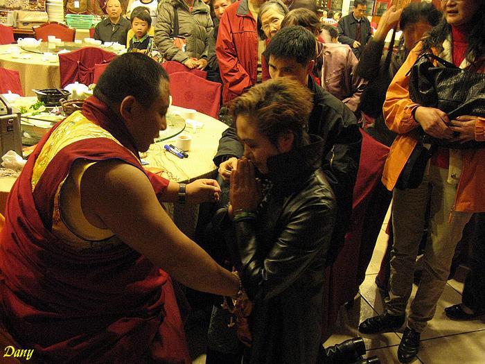 Nouvel an 2008 en Chine avec un Lama