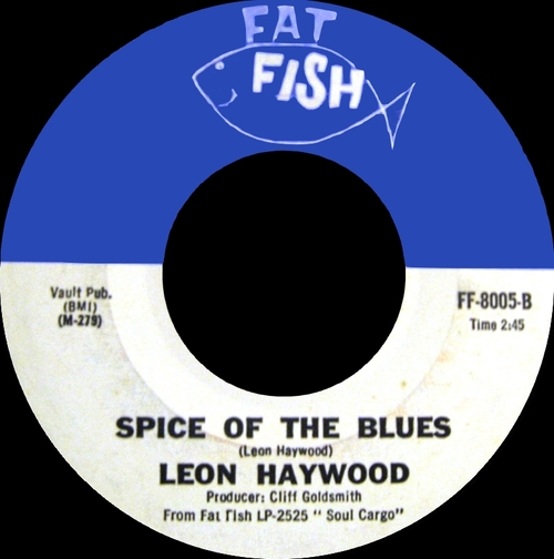 Leon Haywood : Album " Soul Cargo " Fat Fish Records LP 2525 [ US ]
