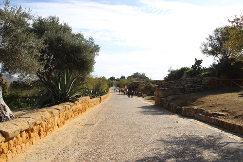 Agrigente, la vallée des temples, le temple d'Héra