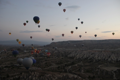 Survol de la Cappadoce
