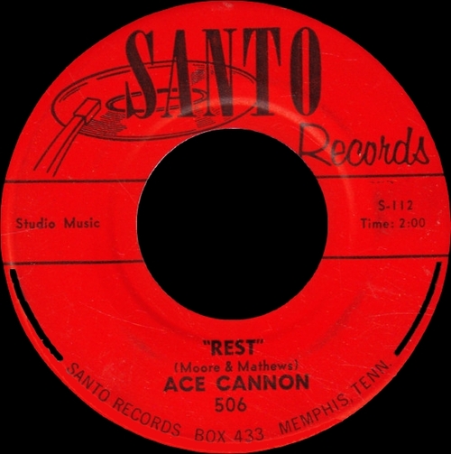 Ace Cannon His Alto Sax : Album " ''Tuff''-Sax " Hi Records SHL 32007 [ US ]