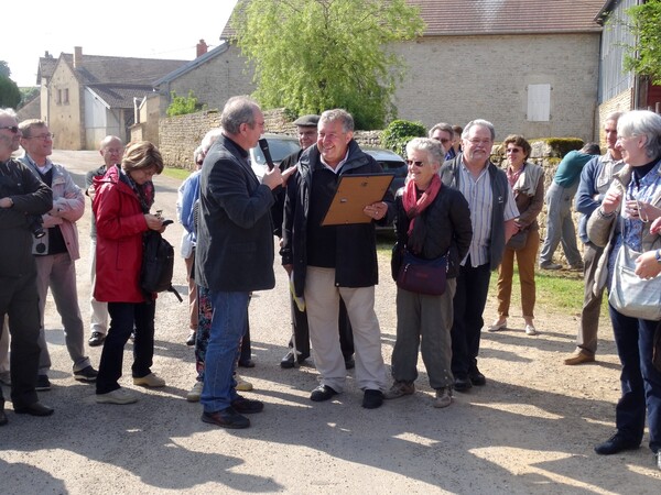 Des maçons de la Creuse en visite dans le Châtillonnais !!
