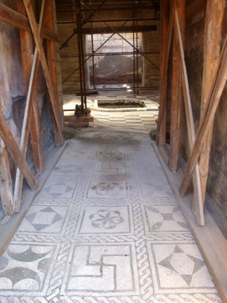 Herculanum, Maison de l'atrium aux mosaïques