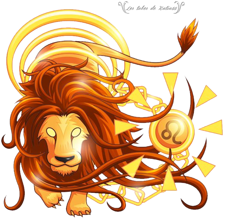 Signes du zodiaque 45 Lion