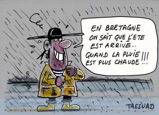 Bretagne humour météo - dessin de Tassuad