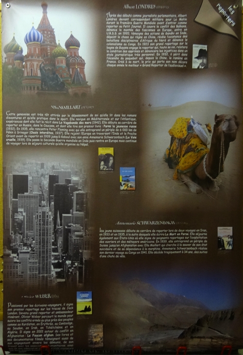 "Panorama de la littérature voyageuse", une exposition à la Bibliothèque Municipale