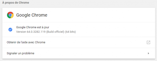 Mettre à jour ses navigateurs
