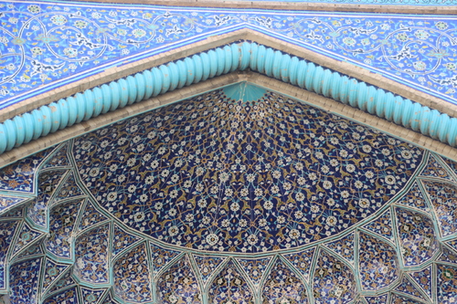 La mosquée du Cheikh Lotfallâh à Ispahan