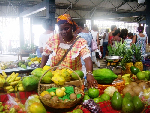 Marché Fort de France