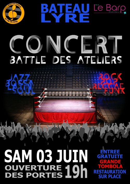 Concert des ateliers 2017! 