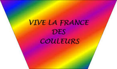 Contre tous les racismes "Vive la France des couleurs"