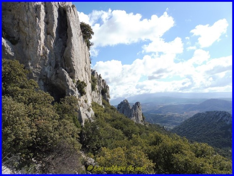 Monts de  Gigondas, la dent du Turc